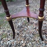 Antique Louis XVI style side table with marble top