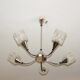 Brass chandelier, Modern 1970s