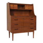 Teak secretaire by Gunnar Nielsen Tibergaard for Tibergaard, 1960s