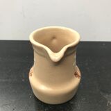 Former pitcher st amand model automne ceramics beige decor vintage flowers