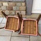 Pair of bridge chairs