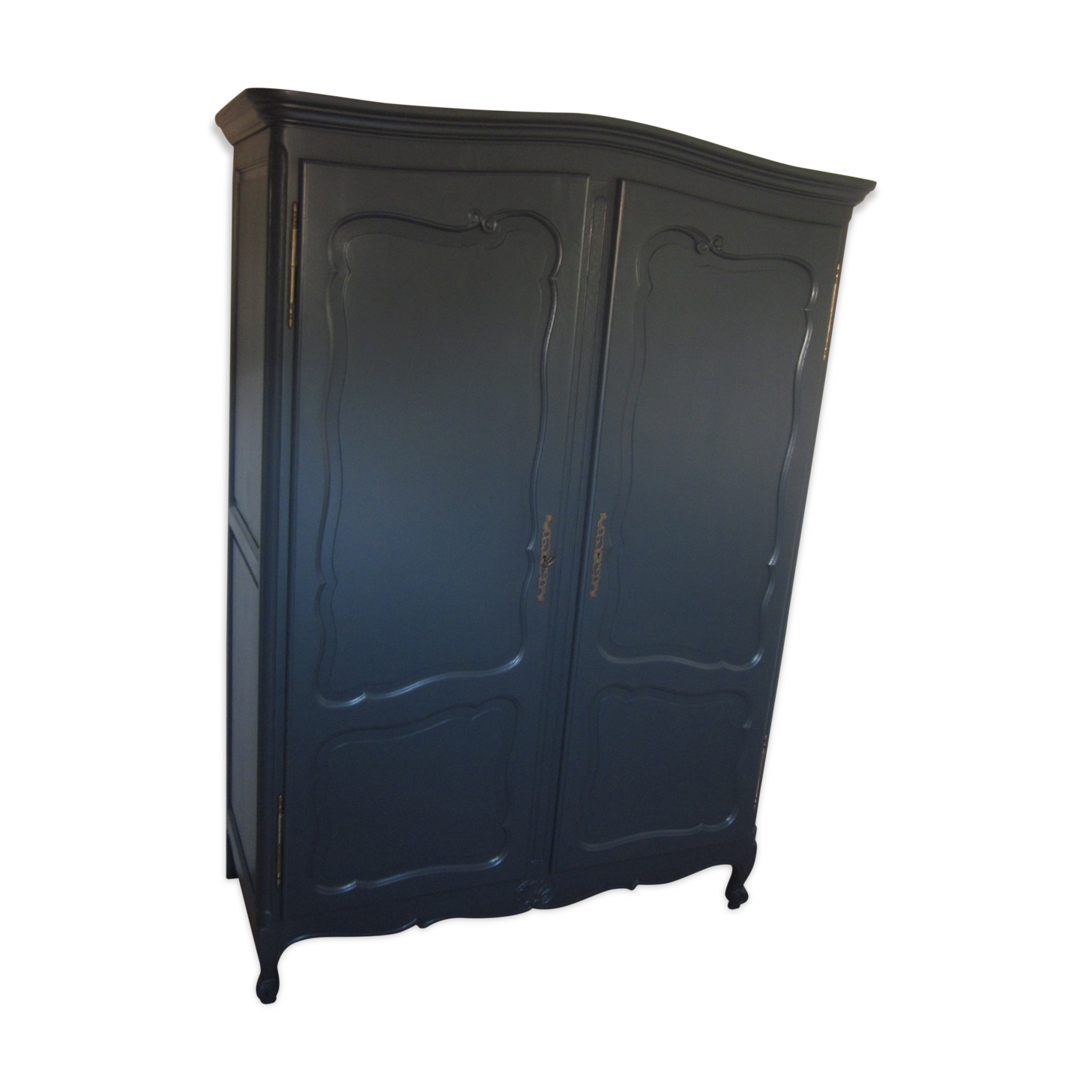 Old anthracite grey cabinet