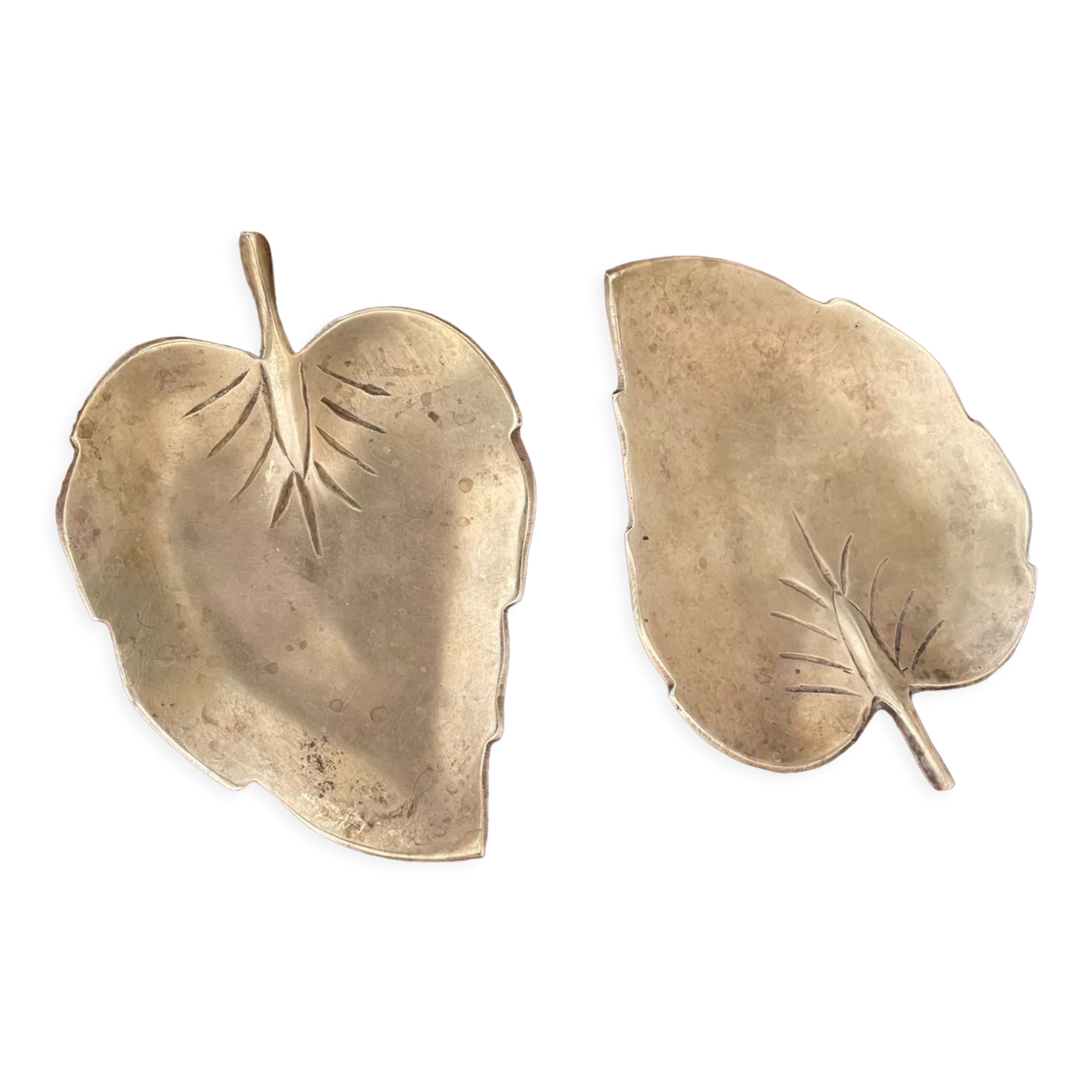 Brass leaf trays