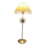 Lampe "soleil" en bronze années 80