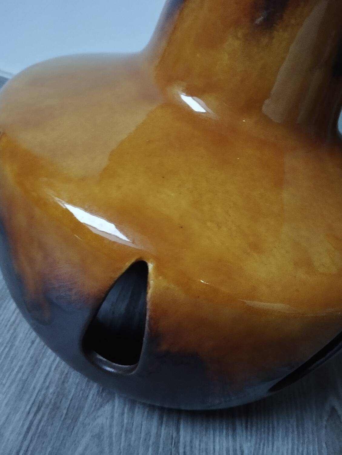 Ceramic foot floor lamp