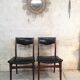Paire de chaises scandinaves 50/60 teck