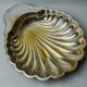 Vide pouch shell, brass, silver plated, Spain, 1970