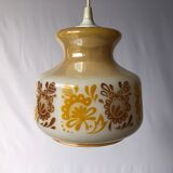 Retro opaline suspension