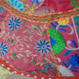 Pouf - large Indian round cushion