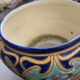 Cache pot ancien barbotine