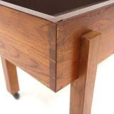 Scandinavian indoor planter in teak, Sweden, 1960