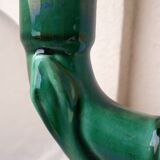 Green candlesticks candle holders
