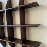 Wall shelf exotic wood