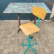 Architect's desk and its chair