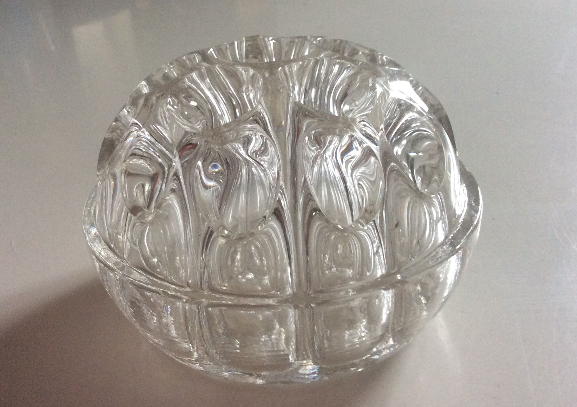 Vintage 70s glass spades made in France -Reims