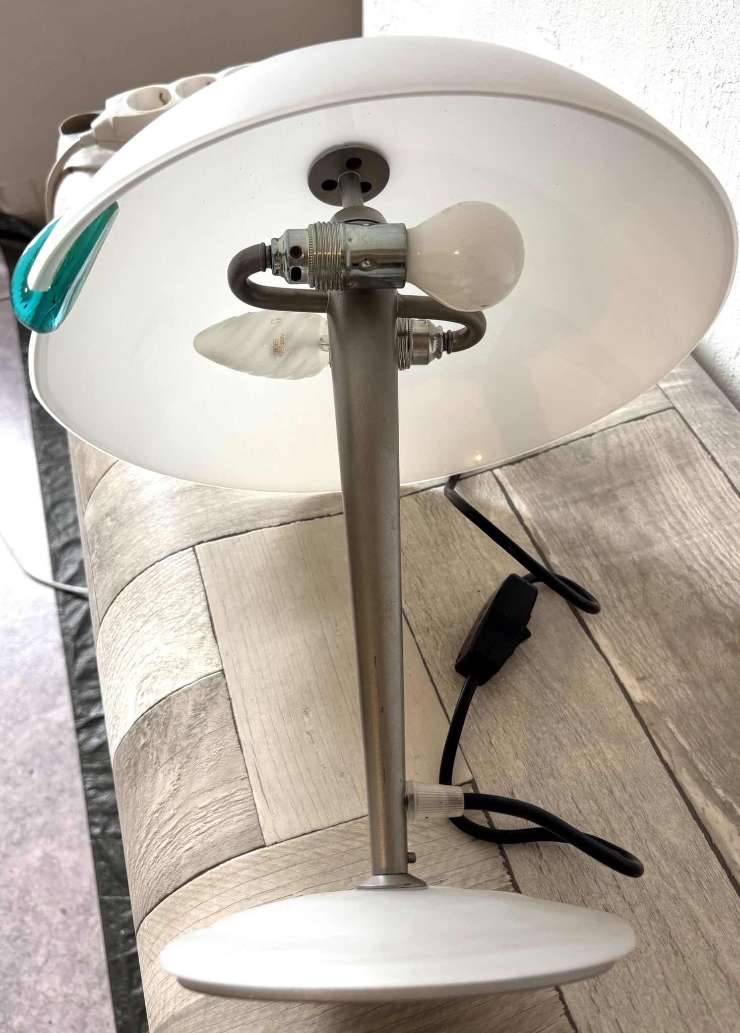 Large Mazzega Murano lamp - Original label -