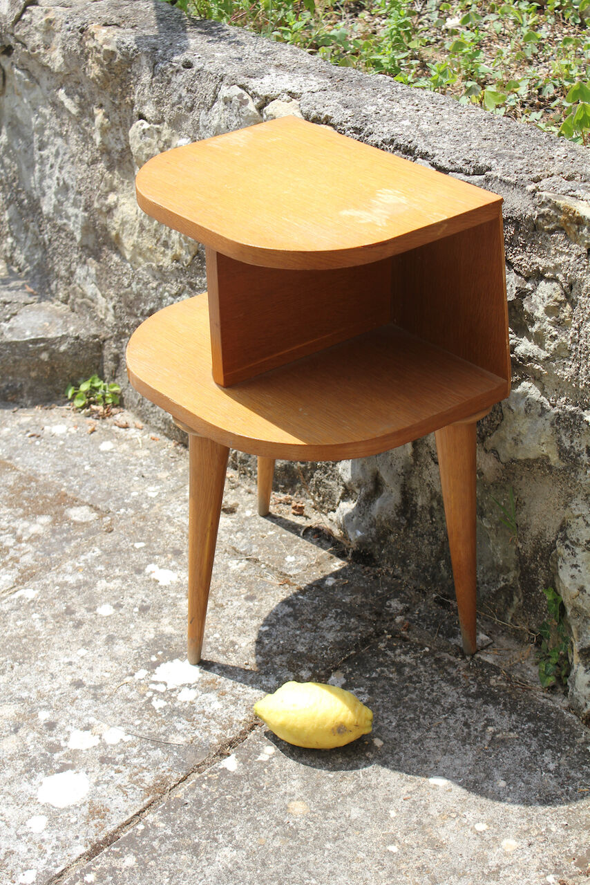 Vintage bedside feet compass