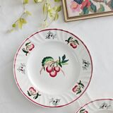 Set of 2 Longwy Montmorency flat plates