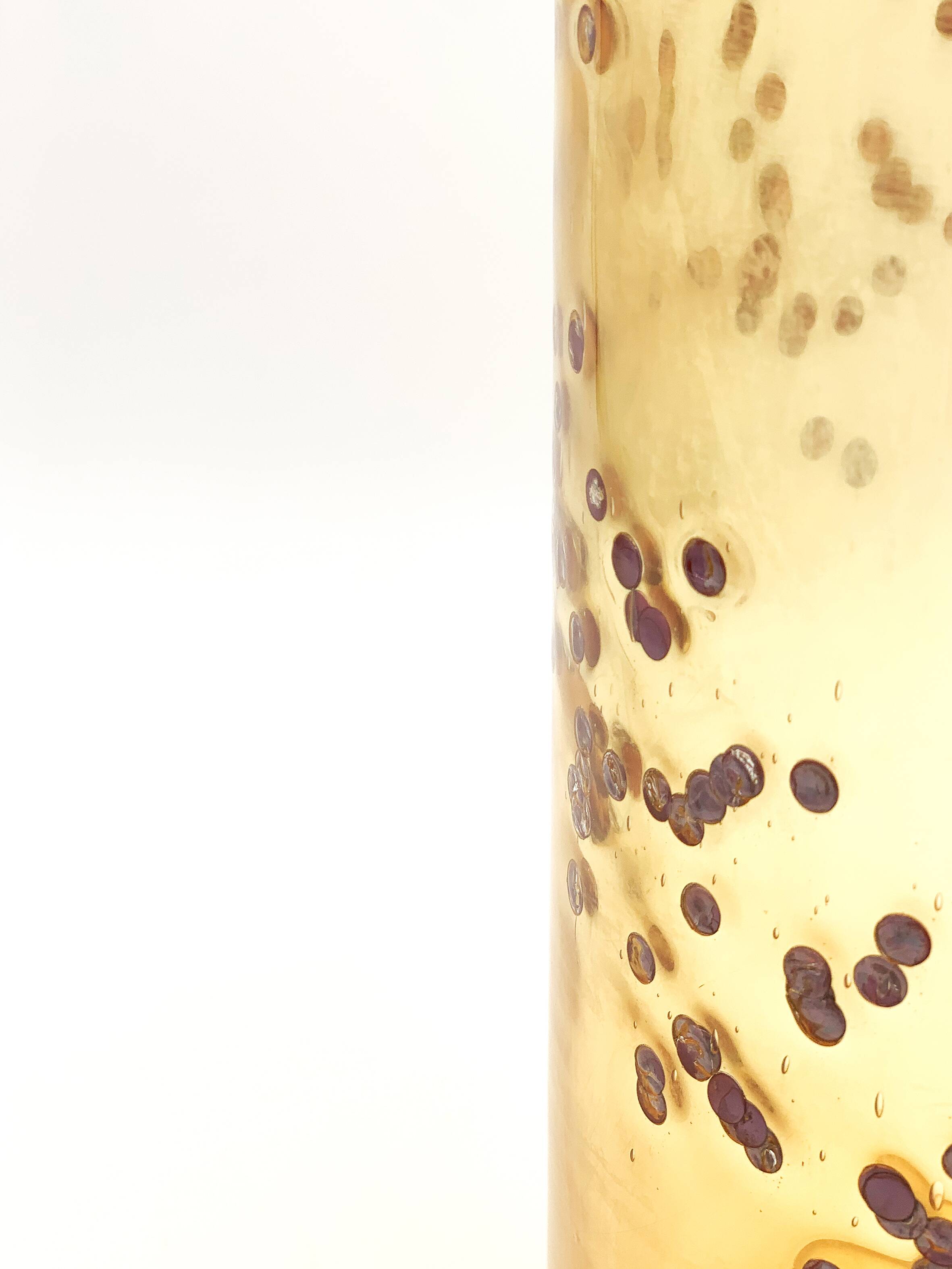 Large glass vase from Murano by the La Murrina workshop.