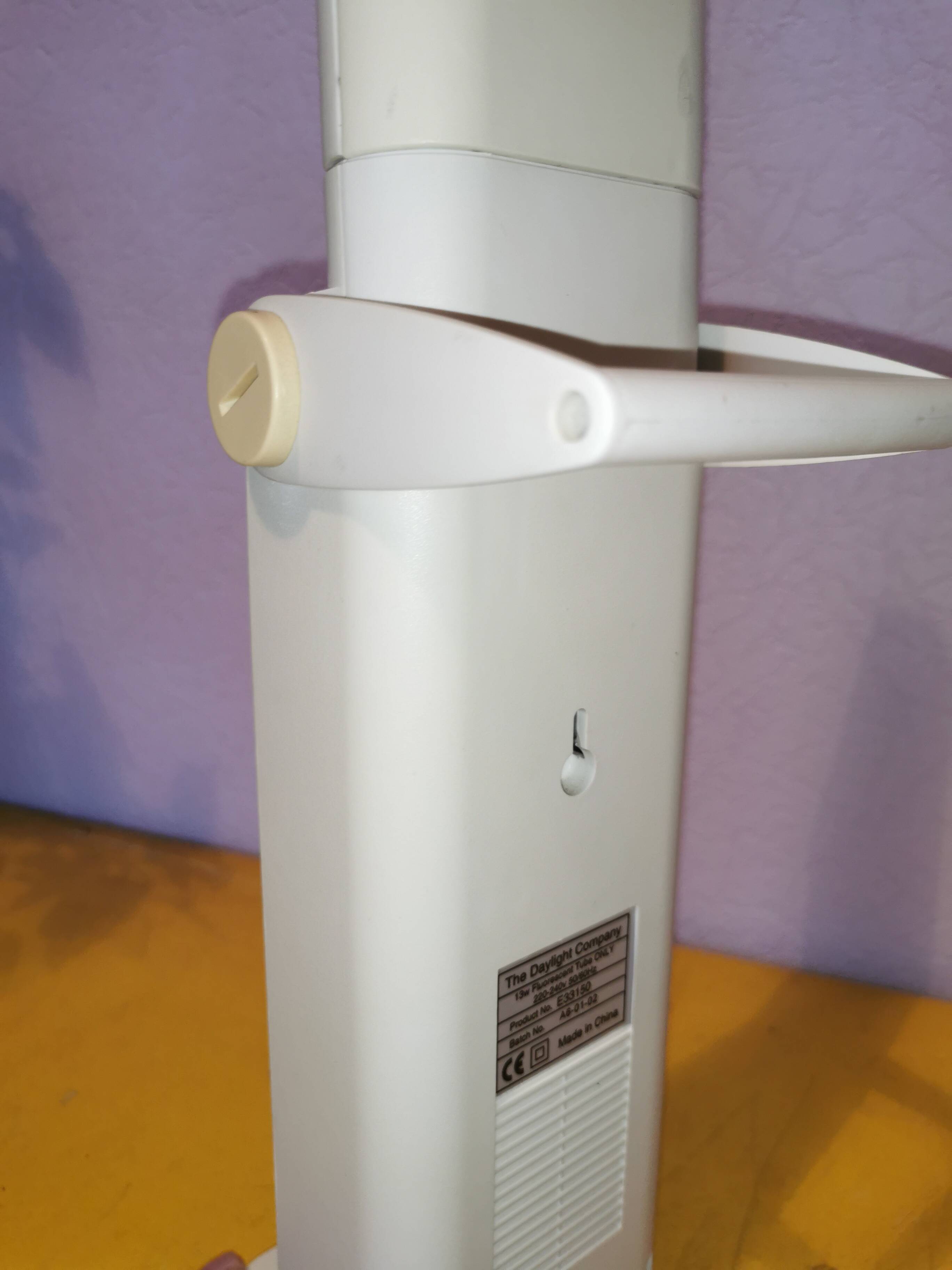 Postmodern foldable lamp, 1980