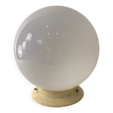 Plafonnier boule verre opalin, 1960