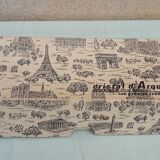 6 crystal walking glasses