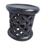 Tabouret Bamiléké africain tribal