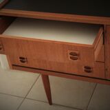 Scandinavian design enfilade in teak and teak veneer