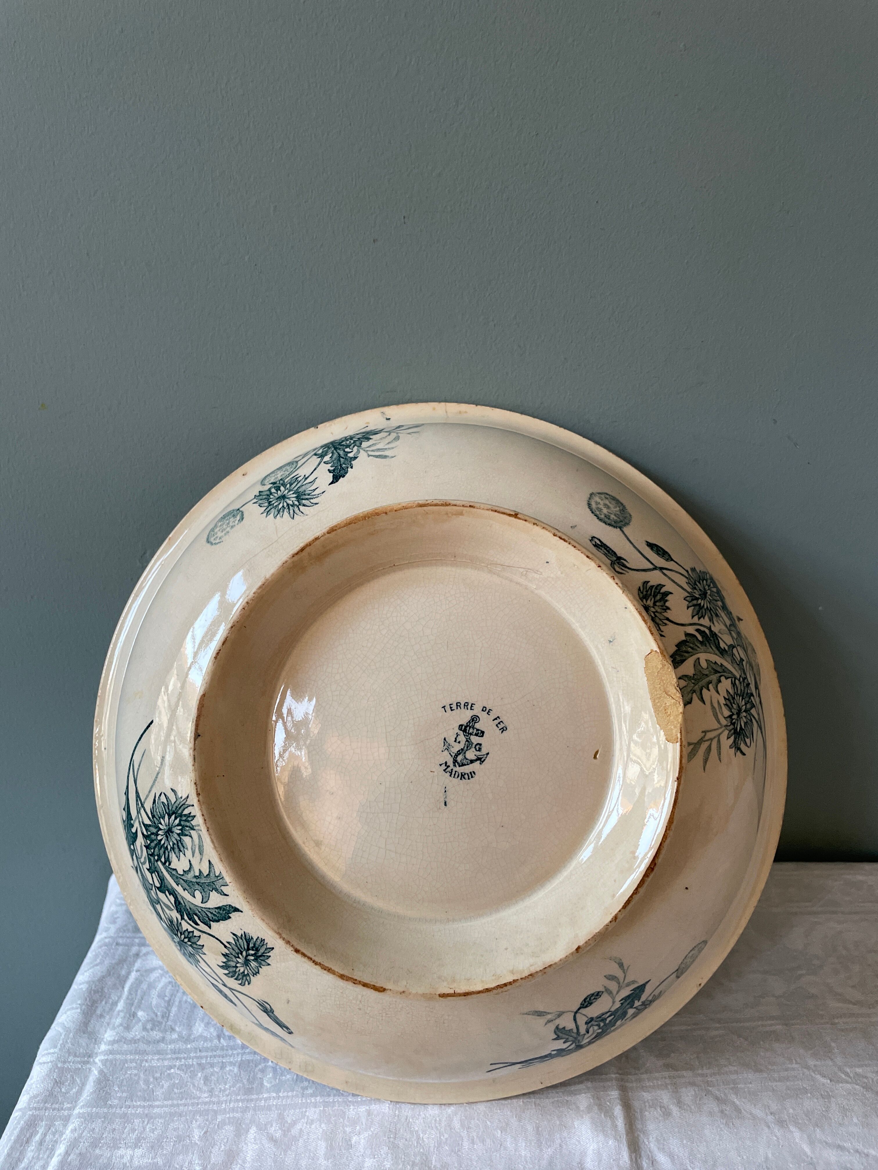 Iron Earth Salad Bowl XIXth