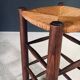 Brutalist Bar Stool from Charles Dudouyt, France, 1940s