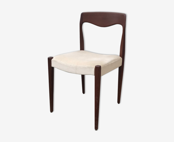 Chaise en teck vintage circa 1970