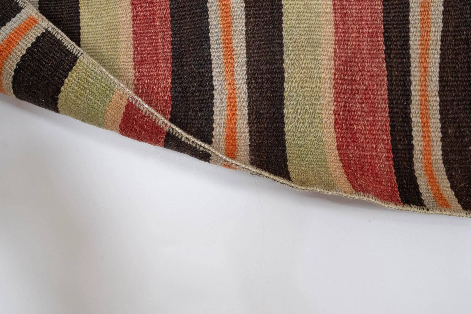 Vintage Turkish hallway rug 77x245 cm