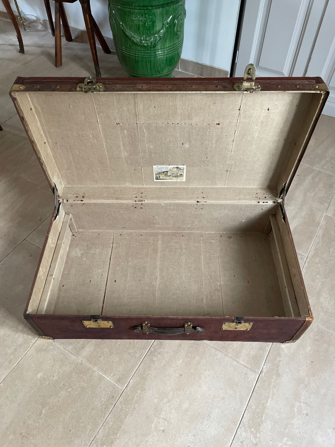 Old trunk Moynat