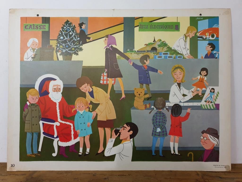 Vintage School Poster - School Poster