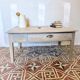 Farmhouse coffee table in oak
