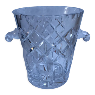 Crystal ice bucket 60s-70s