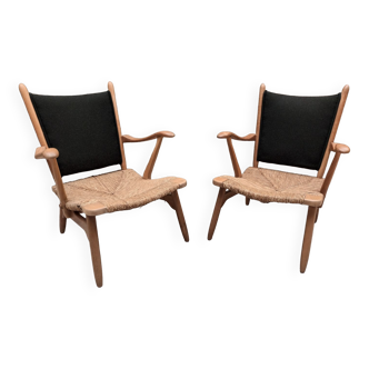 Pair of Scandinavian armchairs from ster gelderland