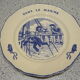 6 dessert plates Lunéville marine theme