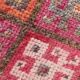 Tapis Couloir Turc Géométrique, Tapis Tribal Vintage, 87x366 Cm