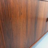 Vintage Scandinavian enfilade by Danish designer Arne Vodder in rosewood.