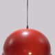 Vintage red pendant lamp