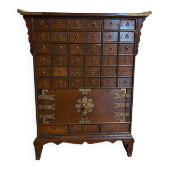 Antique Chinese apothecary cabinet - 36 drawers