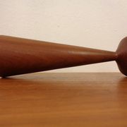 Large Teak Candleholder from Anri Form, Italy, 1960s
