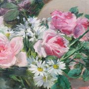 Old oil painting still life F.Trarbach Cantin