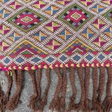 Hand-woven wool Kilim rug