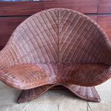 Rattan meditation chair