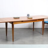 Rectangular table of meal Scandinavian teak