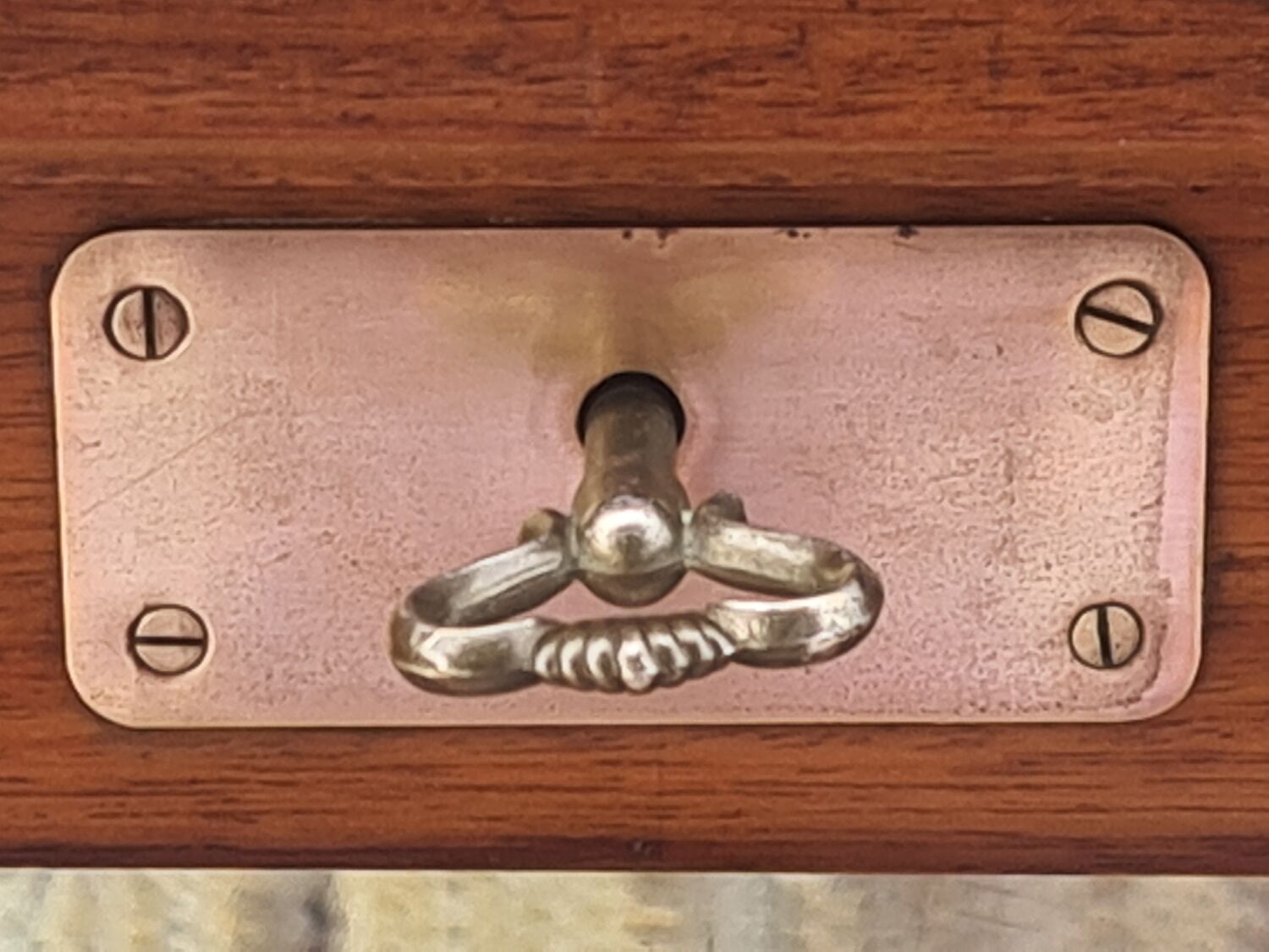 Mahogany tea table