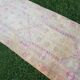 Vintage Turkish hallway rug 84x470 cm