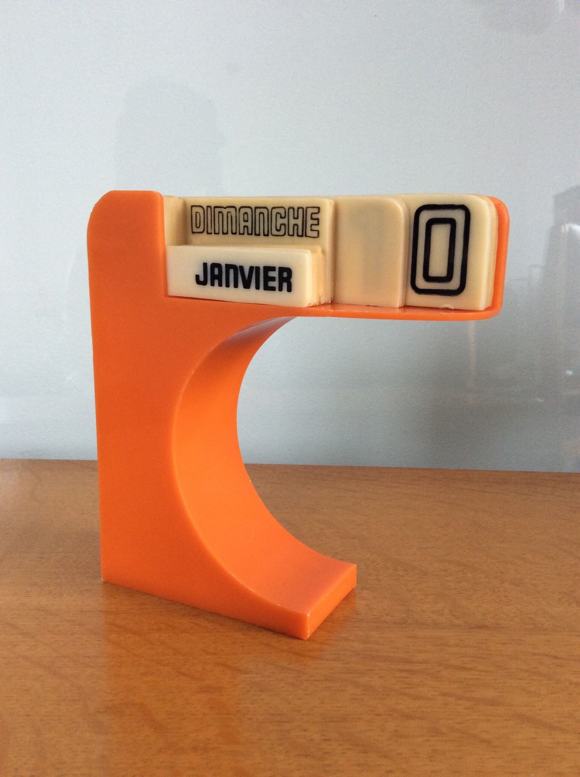 Vintage perpetual calendar from the 70s